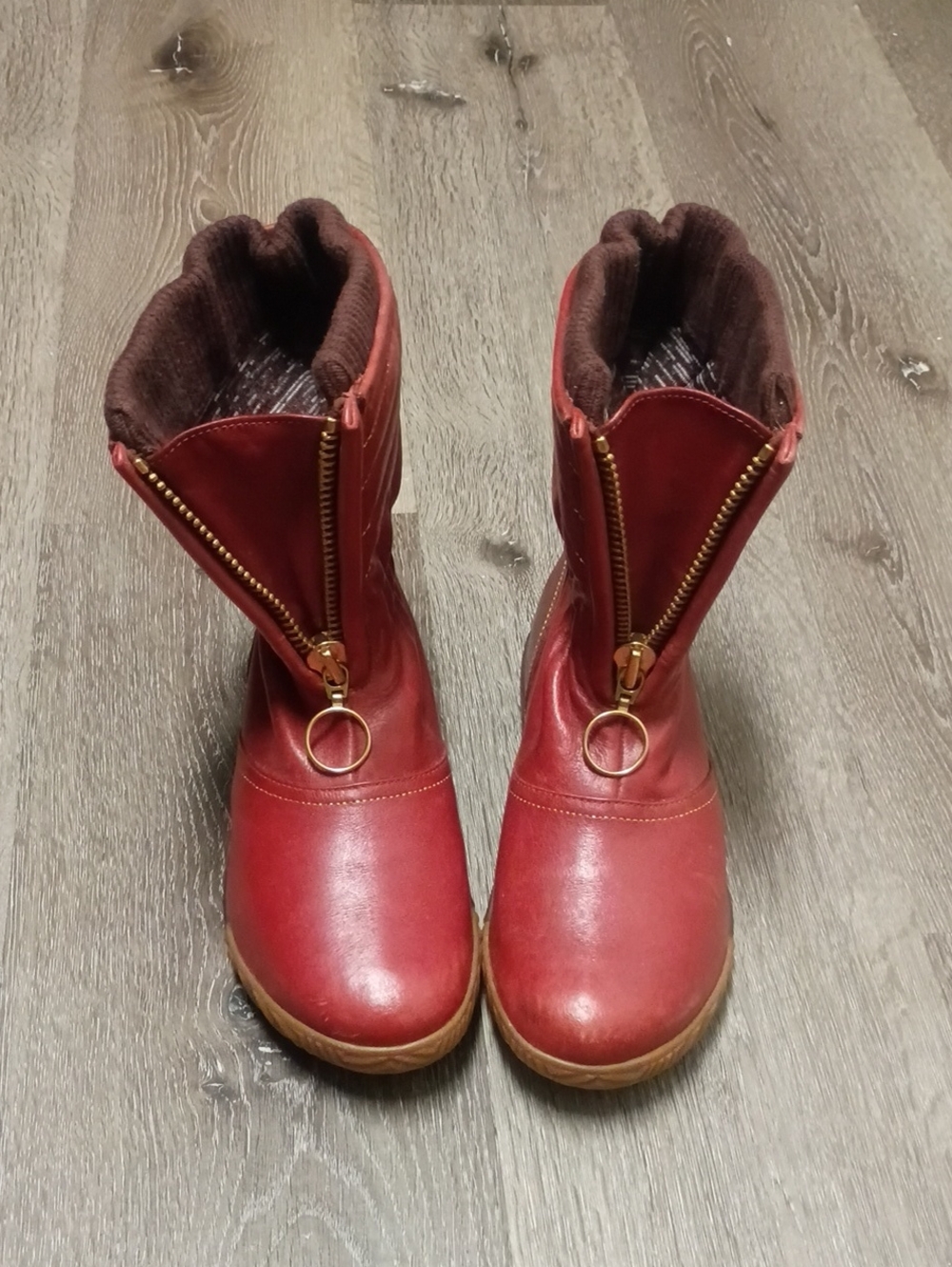 Sorel Vintage Leather Snow Boots W7